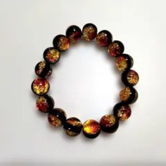 沖縄 ホタルガラス ブレスレット 畜光 琉球ガラス