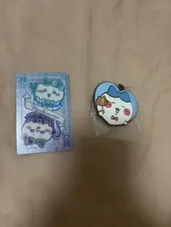 マジカルちいかわトレーディングカード ハチワレ ガチャガチャキーホルダー