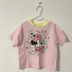 美品 しまむら Disney ミニー リトシー Tシャツ 90サイズ ピンクのサムネイル
