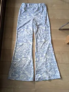SHEIN ハート柄 フレアパンツ XS