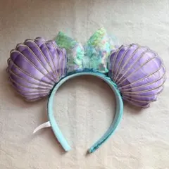 【美品】ディズニー　アリエル　カチューシャ