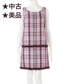 ツイードワンピース　★ PROPORTION BODY DRESSING