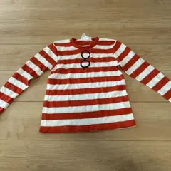 familiar ストライプ柄長袖Tシャツ 訳あり】familiar ストライプ Tシャツ 130cm - メルカリ