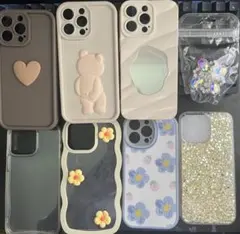 iPhone15ProMax用ソフトケースセット