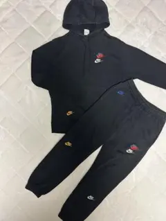 ラ*ン様 NIKE スウェット パーカー セットアップ パーカースウェット 