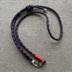 topologie ロープストラップ ネイビーオレンジ