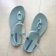 24cm Ipanema イパネマ　ビーチサンダル　トング　くすみグリーンのサムネイル
