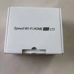 【新品未開封】Speed Wi-Fi HOME 5G L13 ホームルーターのサムネイル