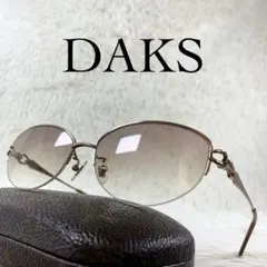 極美品　DAKS　サングラス　DA25262　ブラウンレンズ　ゴールドフレームのサムネイル