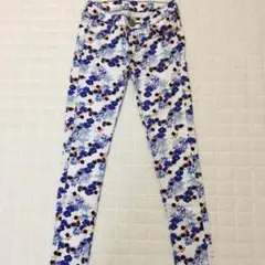 Murua 花柄 スキニーパンツ
