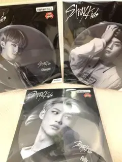 StrayKids BIG缶バッジ リノ　チャンビン　フィリックス