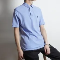 POLO Ralph Lauren 半袖ポロシャツ ライトブルー/BZ192