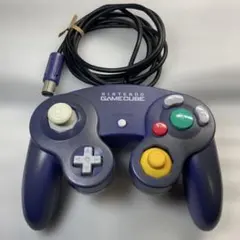 NINTENDO GAMECUBE ゲームキューブコントローラー 紫　後期型
