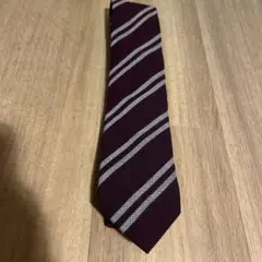 ネクタイ　スーツカンパニー　エンジ