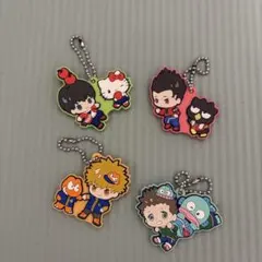 ブルーロック サンリオラバーストラップ 4個セット