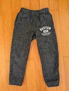 CLOSSHI　キッズ　長ズボン　パンツ　130　グレー　裏起毛　スウェット