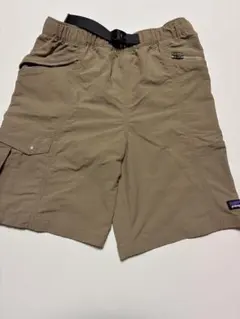 パタゴニア キッズ ハーフパンツ L サイズ ベージュ