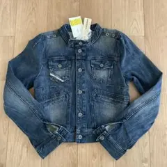 wこーちゃん様専用☆DIESEL ダークブルー デニムジャケット　新品未使用