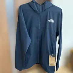新品・未使用／ノースフェイス／エニータイムウインドフーディ／ネイビー／Mサイズ