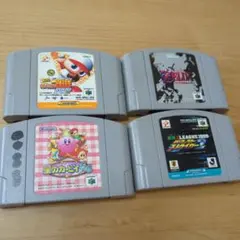 Nintendo 64 ソフトセット 4本　ジャンク品