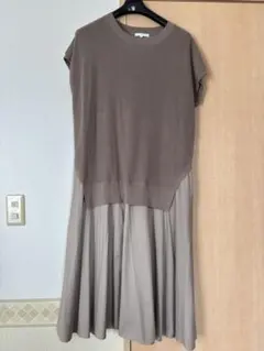 自由区 半袖カットソーワンピース サイズ44