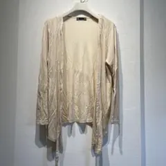 LE SOUK ベージュ 長袖カーディガンのサムネイル