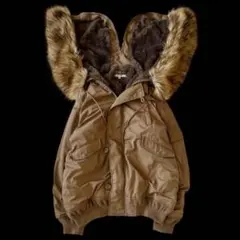 moussy n2b ファー フライトジャケット ボンバージャケット Y2K