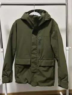 ユニクロ ハイブリッドダウン S オリーブ・カーキ UNIQLO