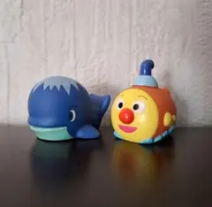 あつまれアンパンマン くじらのクータン＆チビマリン 指人形