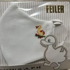 FEILER フェイラー マスク 布マスク ハイジ 刺繍　新品