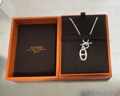 HERMÈS エルメス シェーヌダンクル アミュレット ネックレス SV925のサムネイル