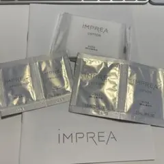 インプレア　化粧水　乳液　コットン付き