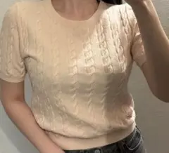 【UNIQLO】半袖ニット