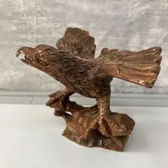 金属製 鷲の彫刻 高約38cm - メルカリ