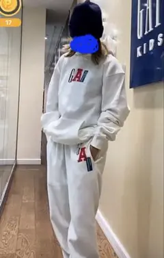 GAP ホワイト スウェットセット