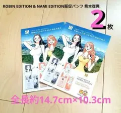 新品 熊本復興限定 ワンピース ナミ、ロビンエディション viviaso 化粧