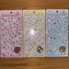 【正規品】しずくちゃん　ボンボンドロップシールmini ミニ　３枚セット