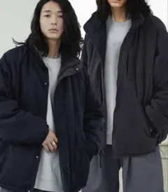 REVERSIBLE FLEECE MILITARY BLOUSON