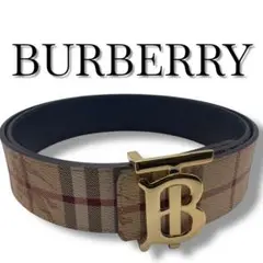 美品★Burberry　バーバリー　ベルト　ウエスト95-105