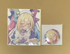 麻雀ファイトガール 2周年記念くじ 色紙 缶バッジ トイトイ バニー