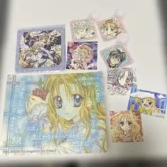 種村有菜 原画展 アクリルチャーム 4個セット 神風怪盗ジャンヌ 満月を