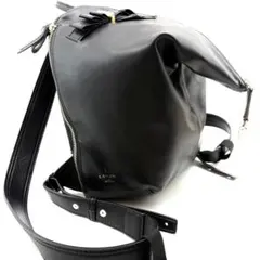 LANVIN en Bleu　リュック　バッグパック　A4収納可能　ブラックのサムネイル