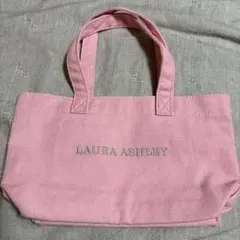 LAURA ASHLEY ピンク ミニトートバッグ