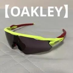 【OAKLEY】オークリーサングラス Radar EV イエロー/レッド 野球のサムネイル