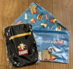 マクドナルド 福袋 CHUMS コラボグッズ
