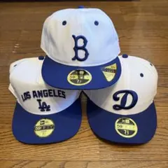 A*2様 NEW ERA 59FIFTY 3点セット ロサンゼルスドジャースパッ