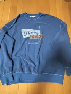 Holiday HOTEL スウェット ブルー