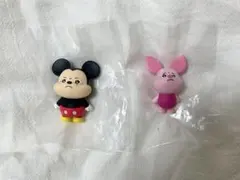 ディズニー　キャラクター なかないモン セット　そのに　ミッキー　ピグレット