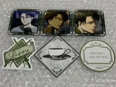 進撃の巨人　ステッカーセットA リヴァイ