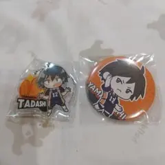 ハイキュー!!わちゃっとトレーディング缶バッチ 山口忠